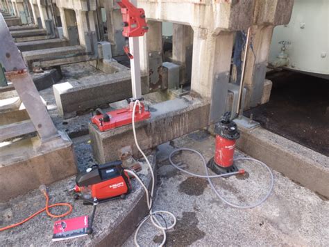 non-destructive concrete thickness testing|testing of concrete structures pdf.